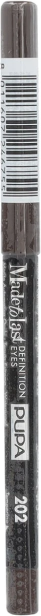 Pupa Milano Made To Last Definition Eyes Oogpotlood - 202 Dark Cacoa 5 Pupa Milano Made To Last Definition Eyes Oogpotlood - 202 Dark Cacoa - Afbeelding 5