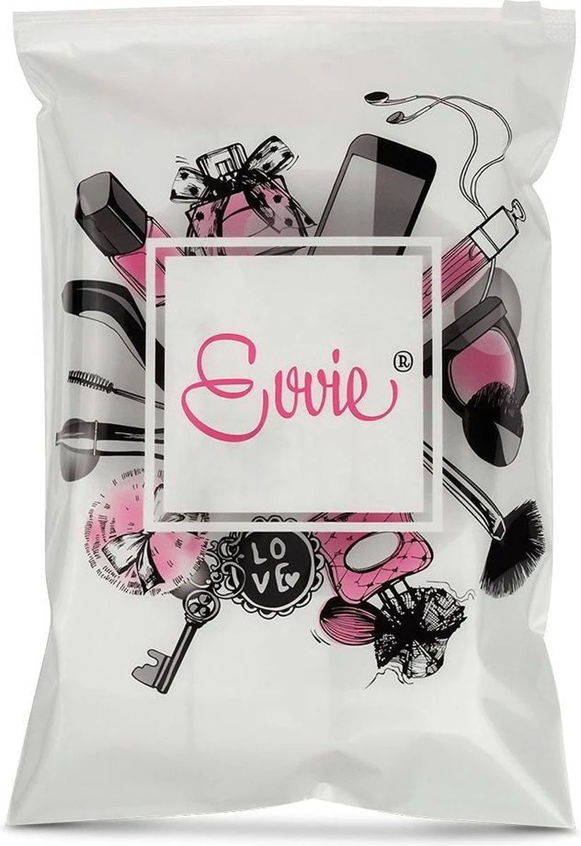 Evvie Set Van 10 Make-up Kwasten Kabuki In Etui Marble - Zwart-Goud 3 Evvie Set Van 10 Make-up Kwasten Kabuki In Etui Marble - Zwart-Goud - Afbeelding 3