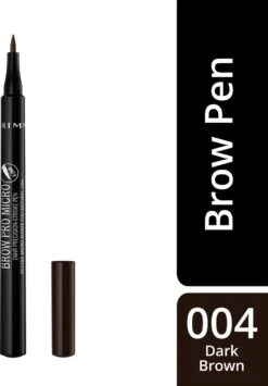 Rimmel London Brow Pro Micro Pen - 004 Dark Brown 16 Rimmel London Brow Pro Micro Pen - 004 Dark Brown -Cosmetica winkel 835x1200 1