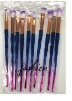 10-delige Oog Make-up Kwasten/Brush Set | Rainbow / Regenboog | Fashion Favorite 7 10-delige Oog Make-up Kwasten/Brush Set | Rainbow / Regenboog | Fashion Favorite -Cosmetica winkel 857x1200 1