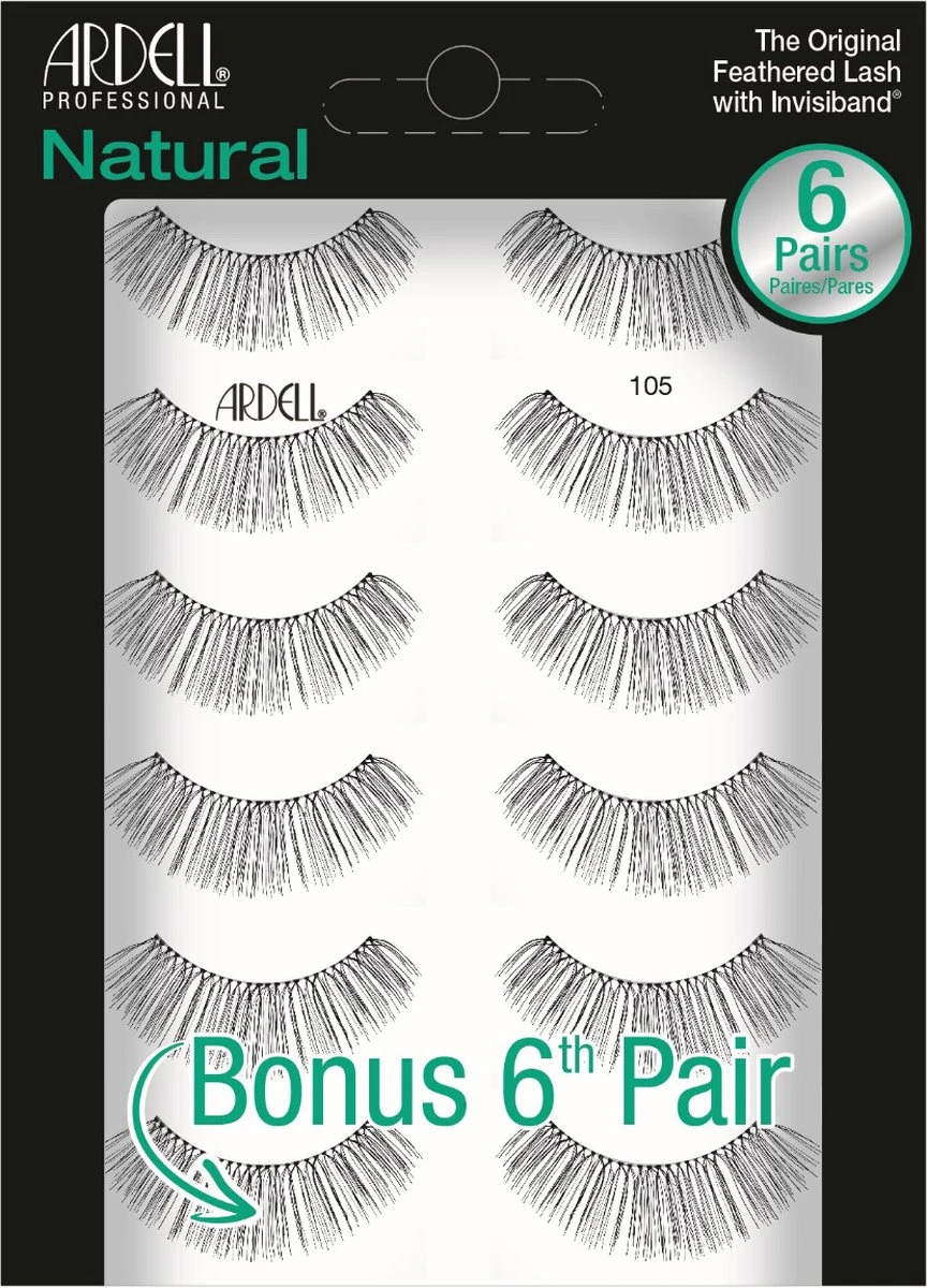 Ardell - Natural Lashes 105 Multipack 1 Ardell - Natural Lashes 105 Multipack
