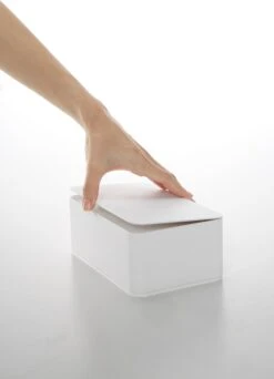Yamazaki Bakje Voor Vochtige Doekjes - Wit - Met Deksel 28 Yamazaki Bakje Voor Vochtige Doekjes - Wit - Met Deksel -Cosmetica winkel 867x1200