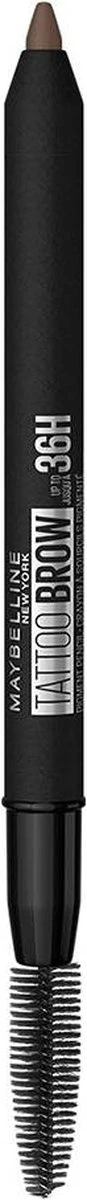 Maybelline Tattoo Brow 36H Wenkbrauwpotlood - 05 Medium Brown 11 Maybelline Tattoo Brow 36H Wenkbrauwpotlood - 05 Medium Brown - Afbeelding 11