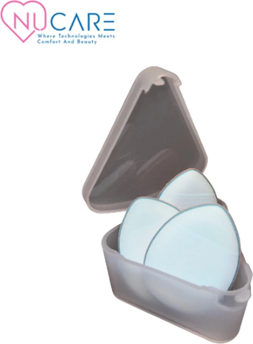 Nucare - Mini Beauty Make-Up - Finger Blender - Foundation Blender - Make-up Spons - Drie Stuks - Undereye Concealer - Makeup Puff Tools - Poederdons 3 Nucare - Mini Beauty Make-Up - Finger Blender - Foundation Blender - Make-up Spons - Drie Stuks - Undereye Concealer - Makeup Puff Tools - Poederdons - Afbeelding 3