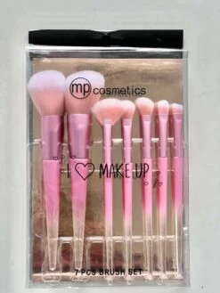 Make-up Borstel Set - 7stuks - Roze -Cosmetica winkel 901x1200 7