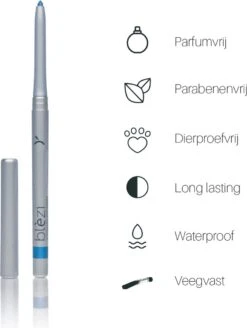 Blèzi® Automatic Eye Pencil 30 Brilliant Blue - Oogpotlood Waterproof - Blauw Felblauw 10 Blèzi® Automatic Eye Pencil 30 Brilliant Blue - Oogpotlood Waterproof - Blauw Felblauw -Cosmetica winkel 905x1200