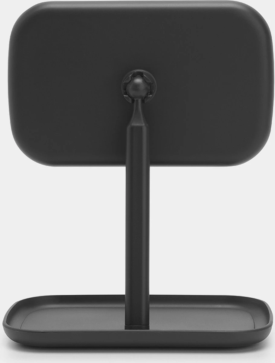 Brabantia ReNew Make-up Spiegel - Met Accessoireschaal - Dark Grey 4 Brabantia ReNew Make-up Spiegel - Met Accessoireschaal - Dark Grey - Afbeelding 4