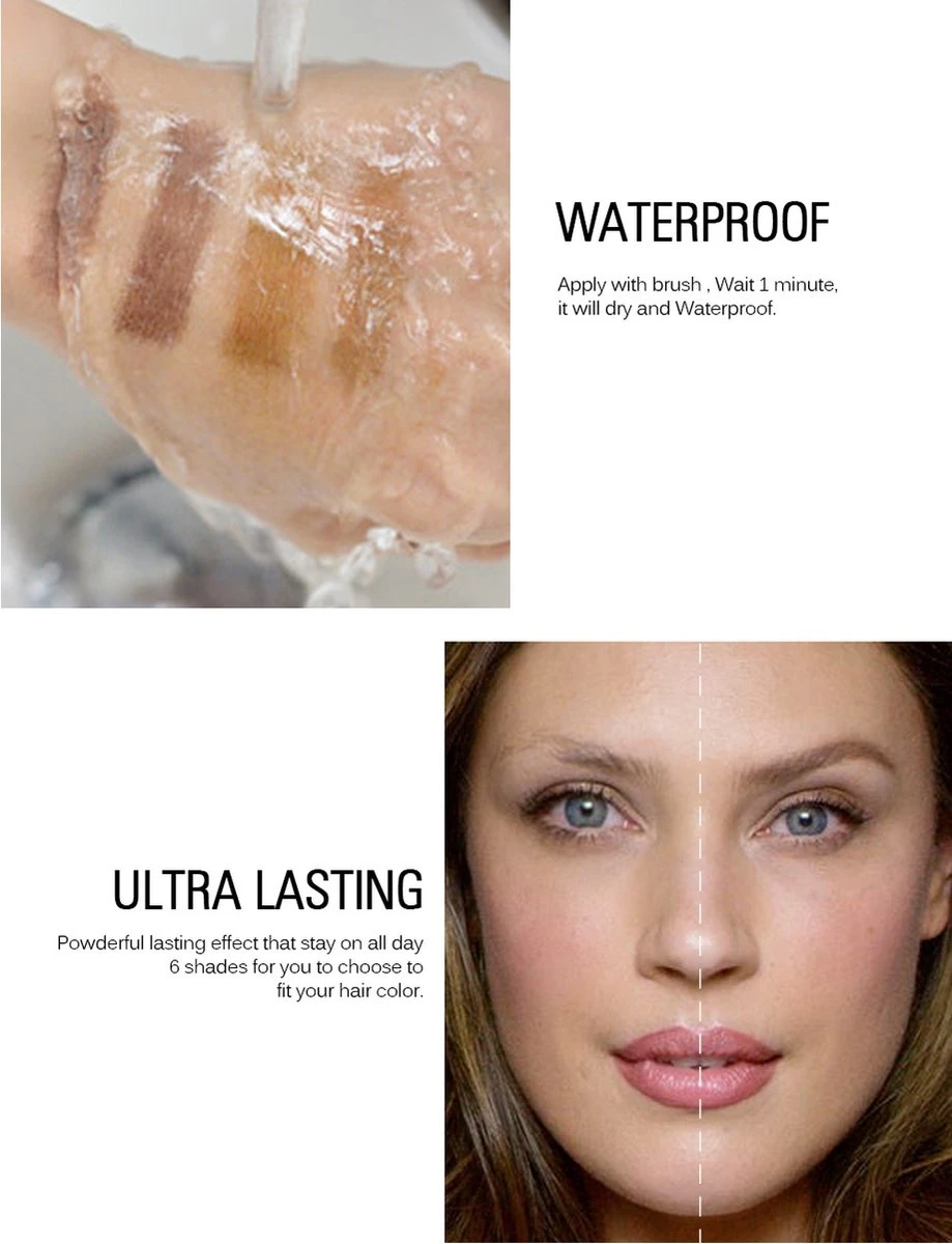 Sace Lady Tattoo Brow Peel-Off Gel - Brow Gel - Wenkbrauw Gel Mascara – Black Brown #03 – Assortiment ‘Het Gemak’ 2 Sace Lady Tattoo Brow Peel-Off Gel - Brow Gel - Wenkbrauw Gel Mascara – Black Brown #03 – Assortiment ‘Het Gemak’ - Afbeelding 2