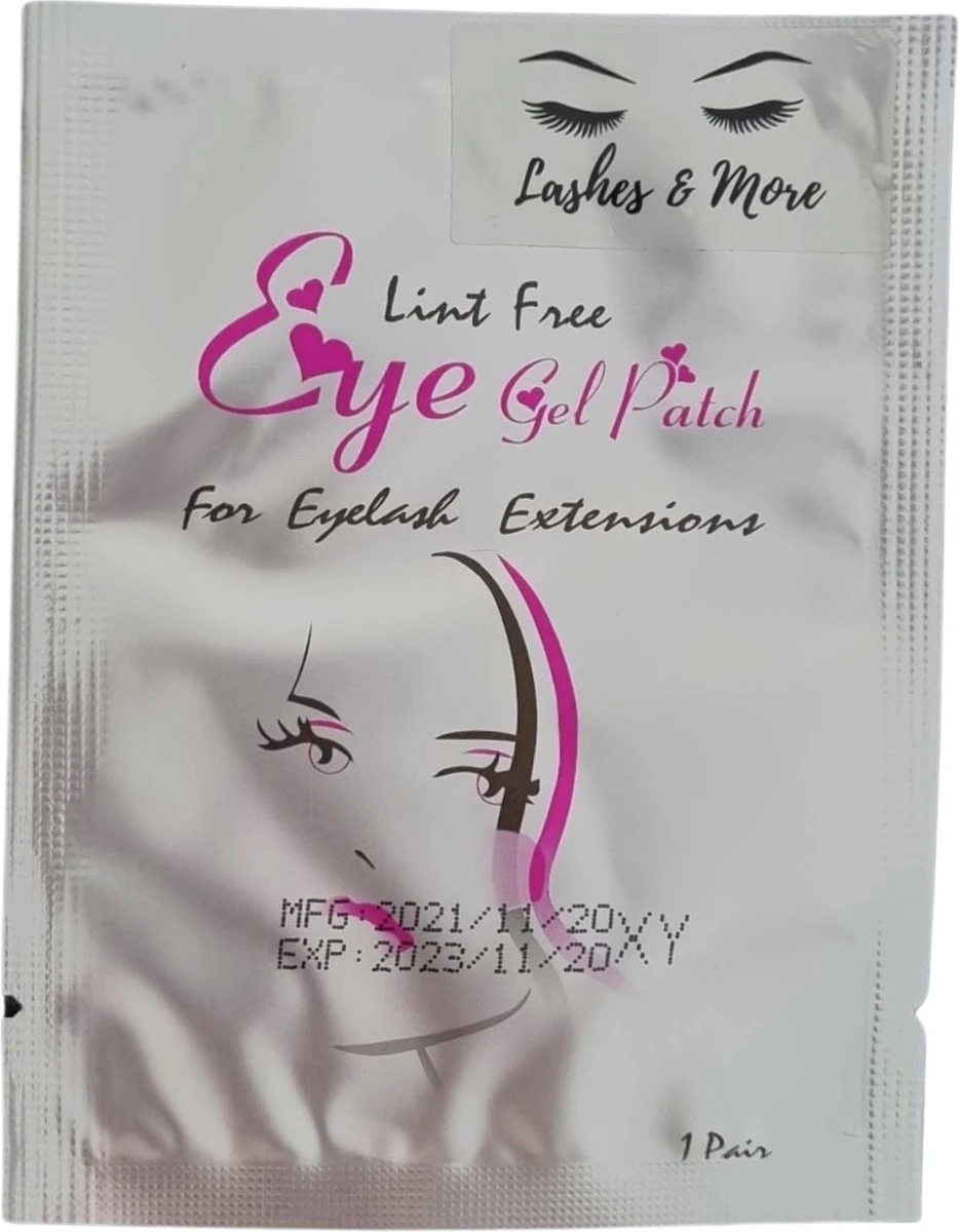 Merkloos EyePads - 100 Stuks - Oogkussens - Wimperextensions - Make Up - Gel Pads - Wimper Sticker - Lashes - Groot - 50 Paar 3 Merkloos EyePads - 100 Stuks - Oogkussens - Wimperextensions - Make Up - Gel Pads - Wimper Sticker - Lashes - Groot - 50 Paar - Afbeelding 3