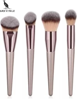 San Vitale® - Luxe Professionele Make Up Kwasten Set - Make Up Brush - Vegan Penselen - Inclusief Pouch - Make Up Pouch Met 10-delig Penselen Set - Champagne/goud 23 San Vitale® - Luxe Professionele Make Up Kwasten Set - Make Up Brush - Vegan Penselen - Inclusief Pouch - Make Up Pouch Met 10-delig Penselen Set - Champagne/goud -Cosmetica winkel 939x1200 2