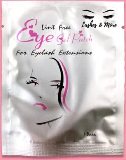 Merkloos EyePads - 100 Stuks - Oogkussens - Wimperextensions - Make Up - Gel Pads - Wimper Sticker - Lashes - Groot - 50 Paar