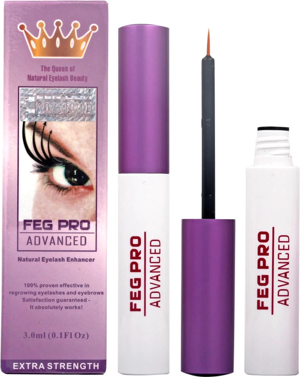 Merkloos FEG Pro Geavanceerde Wimpeserum | Wimper Groei Booster | Wimper Behandelingen | Serum Enhancer | Originele Feg Eyelash Enhancer Eyelash Serum Eyebrow Enhancer Eyebrow Serum 2 Merkloos FEG Pro Geavanceerde Wimpeserum | Wimper Groei Booster | Wimper Behandelingen | Serum Enhancer | Originele Feg Eyelash Enhancer Eyelash Serum Eyebrow Enhancer Eyebrow Serum - Afbeelding 2