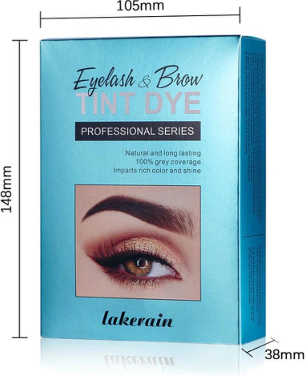 2 In 1 - Henna Wenkbrauwverf En Wimperverf - Zwart - Henna Brows - DIY Henna Brows Kit - Starterspakket Met Vele Extra's - 30 Ml 2 2 In 1 - Henna Wenkbrauwverf En Wimperverf - Zwart - Henna Brows - DIY Henna Brows Kit - Starterspakket Met Vele Extra's - 30 Ml - Afbeelding 2