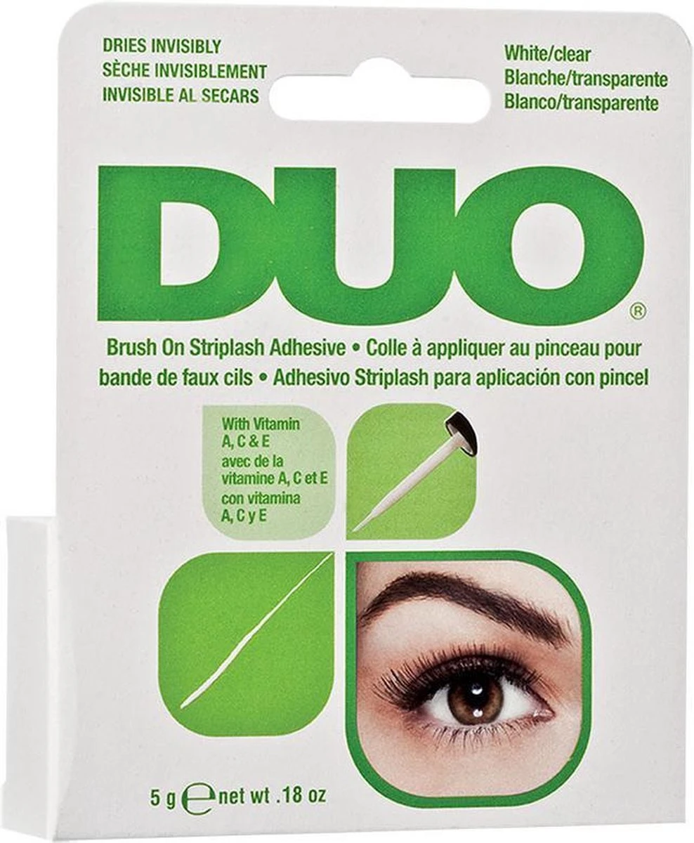 DUO Brush-on Adhesive - Wimperlijm - Clear 1 DUO Brush-on Adhesive - Wimperlijm - Clear