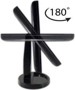 GROTE, Drieluik LED Make-up Spiegel Touch Knop En Dimmer 1, 3, 5 En 10 Maal Vergroting Inclusief Usb Kabel, Spiegels -Cosmetica winkel 991x1200 1